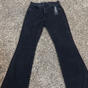 Veronica Beard Black Flare Jeans